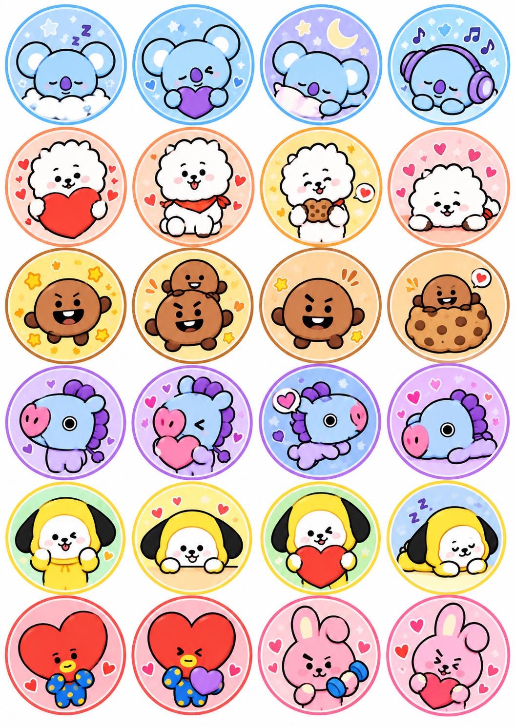 Bts Bt21 Tinytan - Etsy