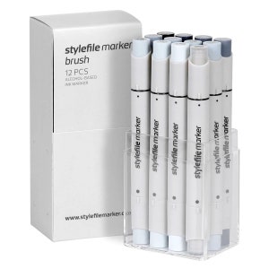 Stylefile Brush Marker Kits 12 Stück Bild 5