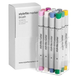 Stylefile Brush Marker Kits 12 Stück Bild 7
