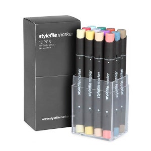 Stylefile Marker Kits 12 Stück Main C