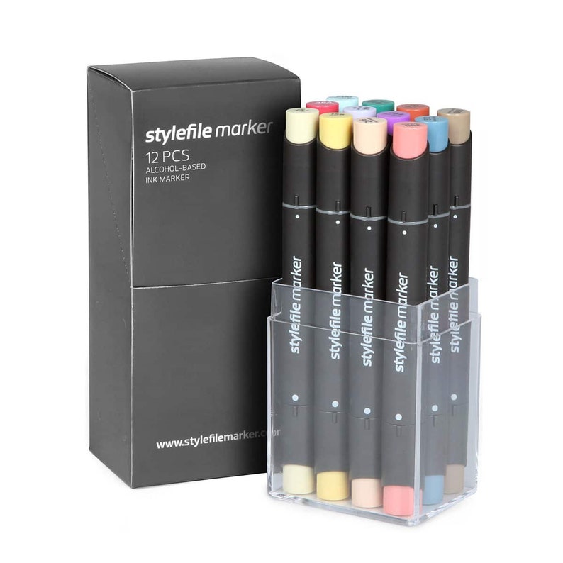 Stylefile Marker Kits 12 Stück Main C