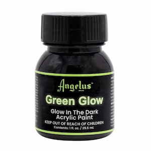 Angelus Glow In The Dark - Leather Paint - 29.5 ml - Acrylic Paint
