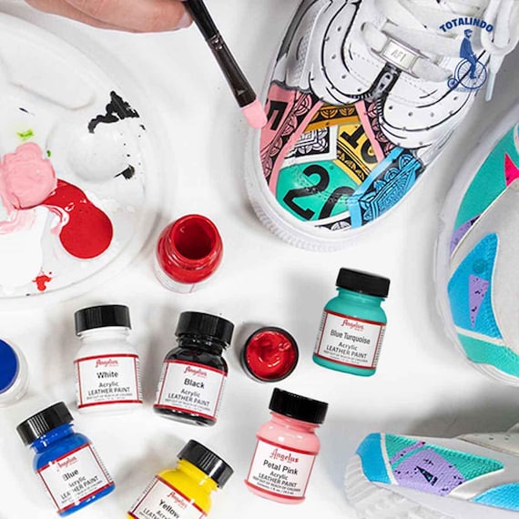 Angelus Leather Can You Use Acrylic Paint On Leather Shoes Leather