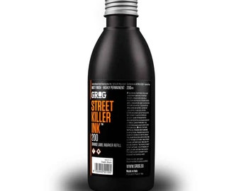 Recharge d'encre Grog Street Killer - À base d'alcool - 200 ml