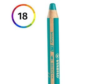 Crayons de couleur Woody 880 STABILO
