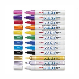 POSCA Marker Set 20 Stück | Deckende Marker Für Street Art & Kreativprojekte