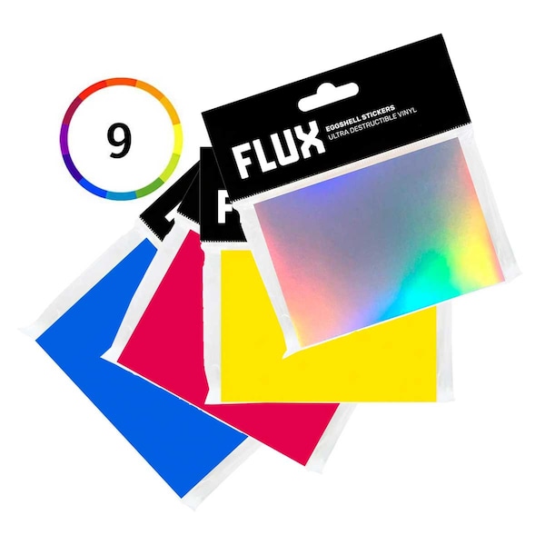 FLUX Eggshell Stickers 50 pcs