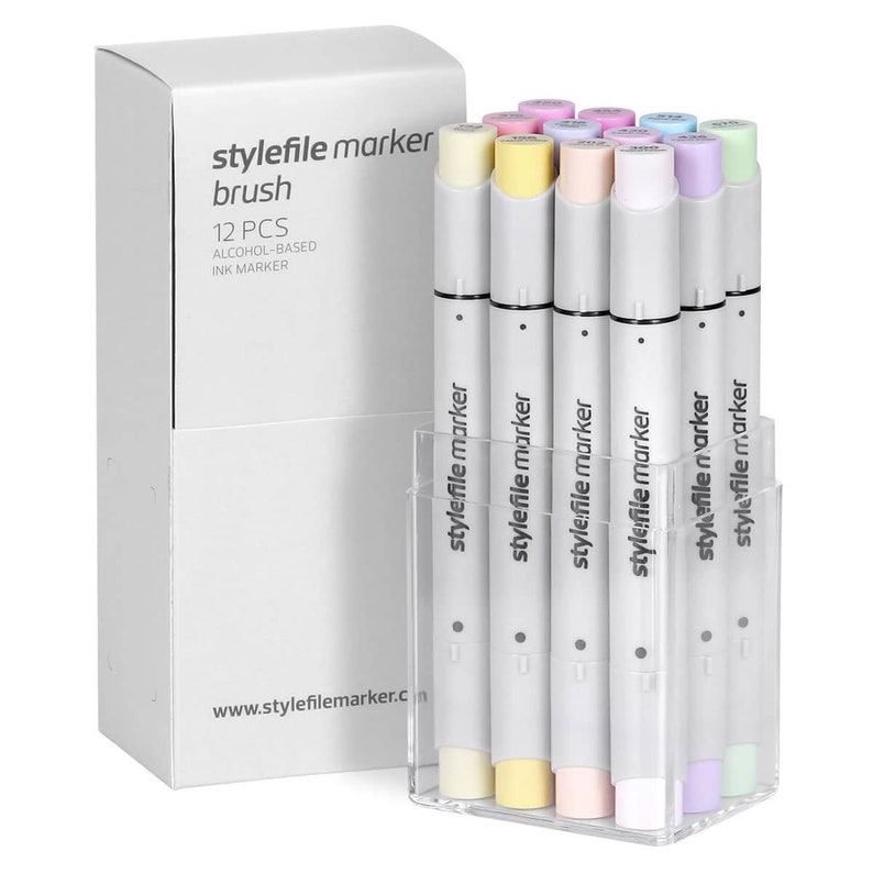 Stylefile Brush Marker Kits 12 Stück Bild 6