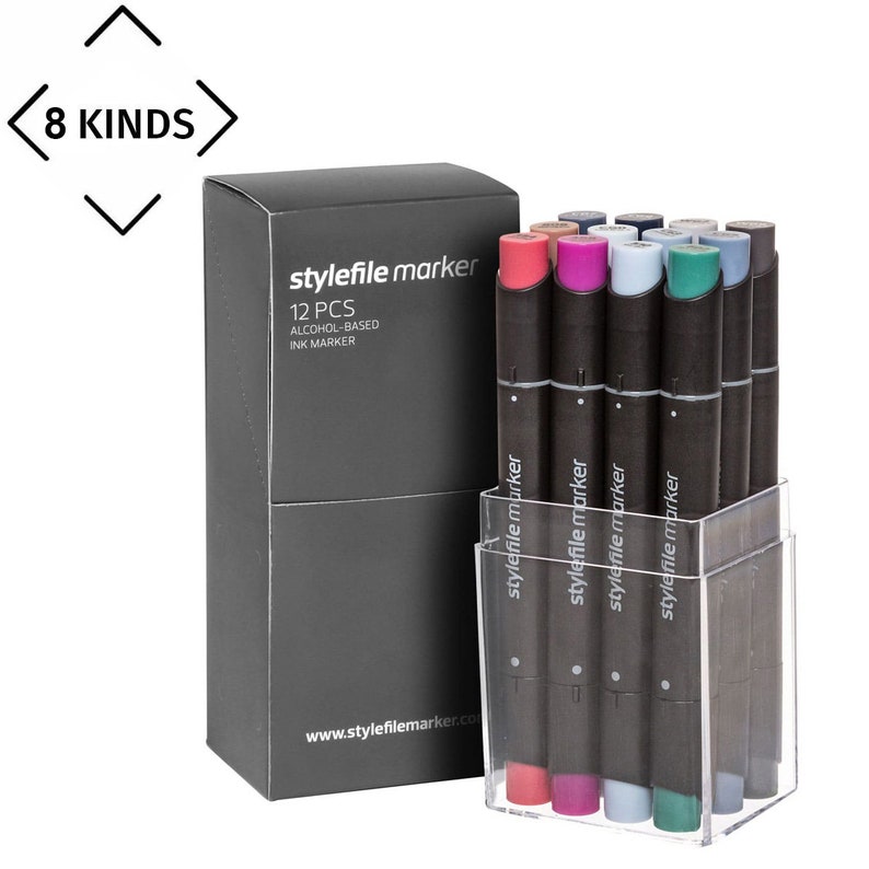 Stylefile Marker Kits 12 Stück Multi 32