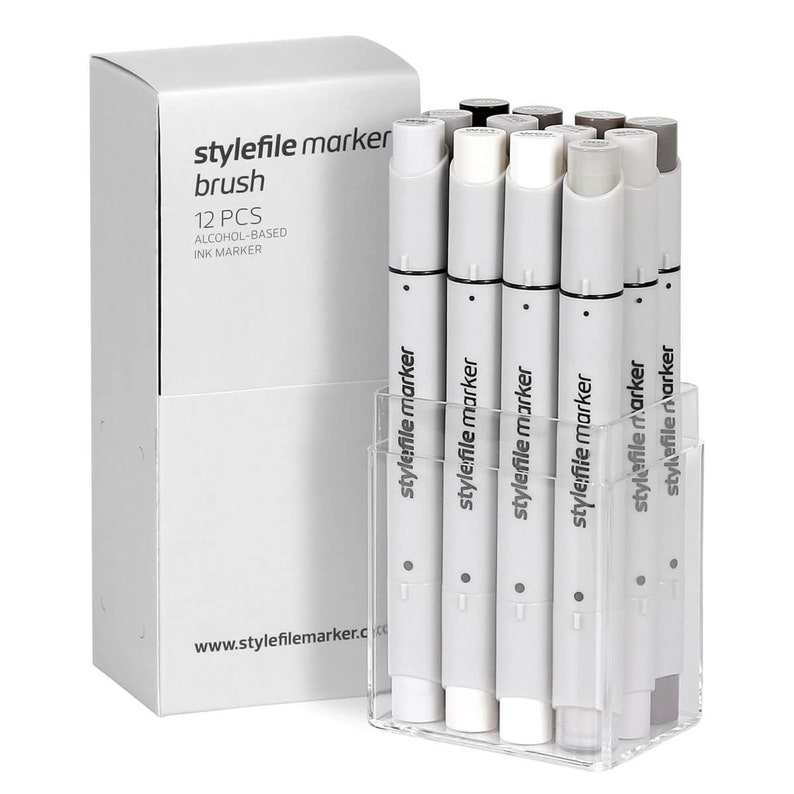 Stylefile Brush Marker Kits 12 Stück Bild 3