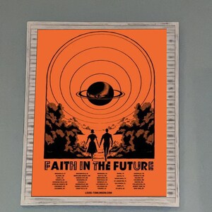 Louis Tomlinson Faith In The Future Tour 2023 Canvas Poster