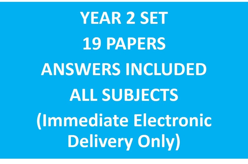 ICAS Past Papers with Answers Grade / Year 2 Introductory Paper Full Set image 1