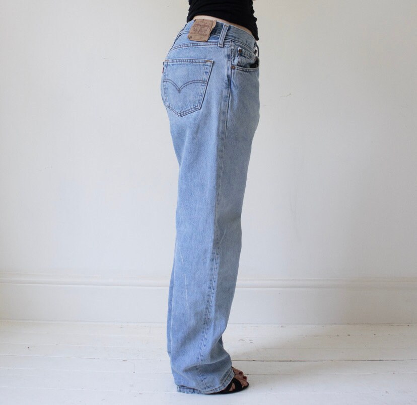 RARE 90s Vintage Levis 501 JEANS Oversized Relaxed Look W36