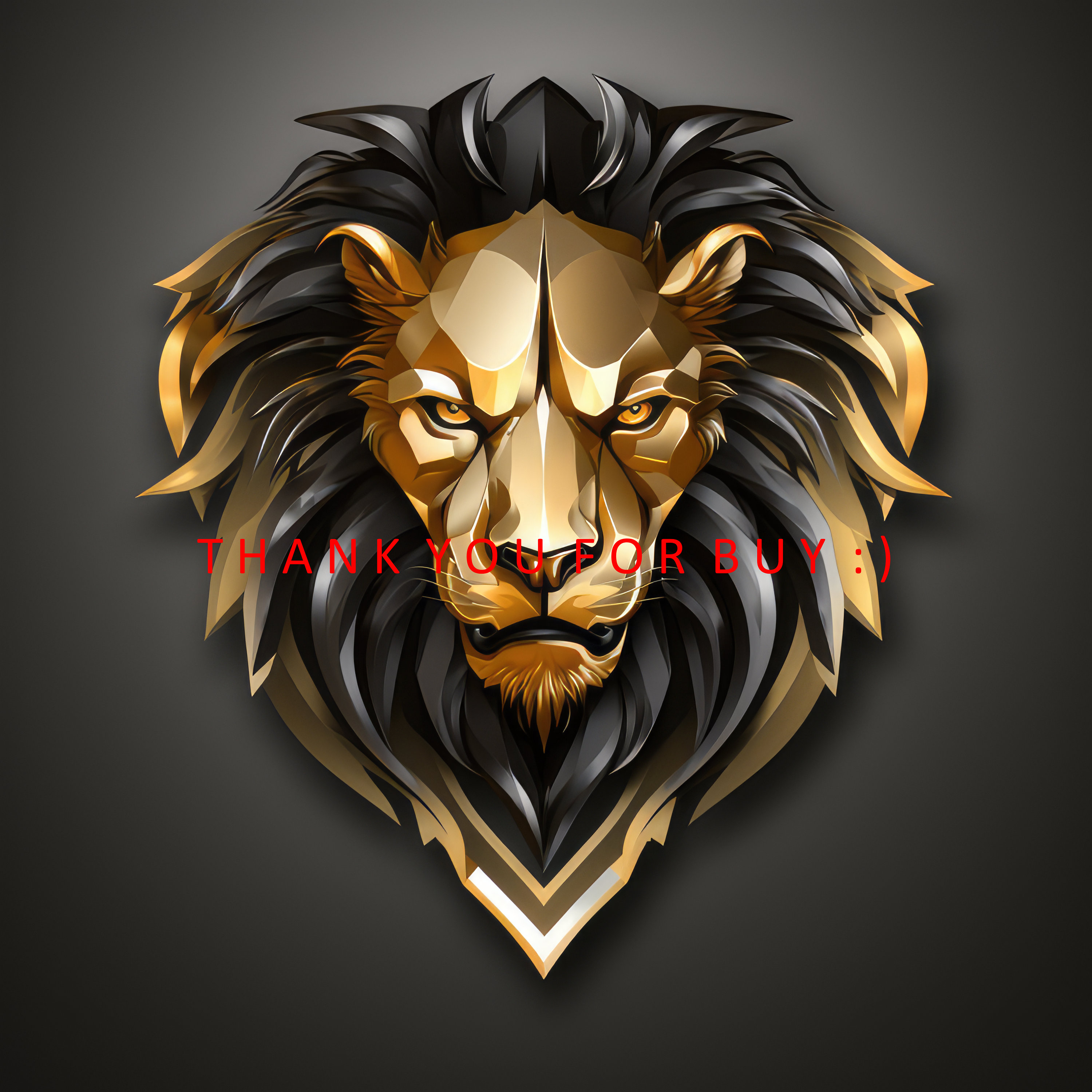 Lion Logo High Quality PNG Special Design for New Year - Etsy