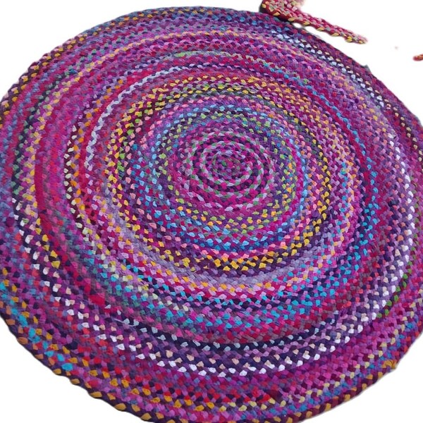 Purple Rag Rug - Etsy
