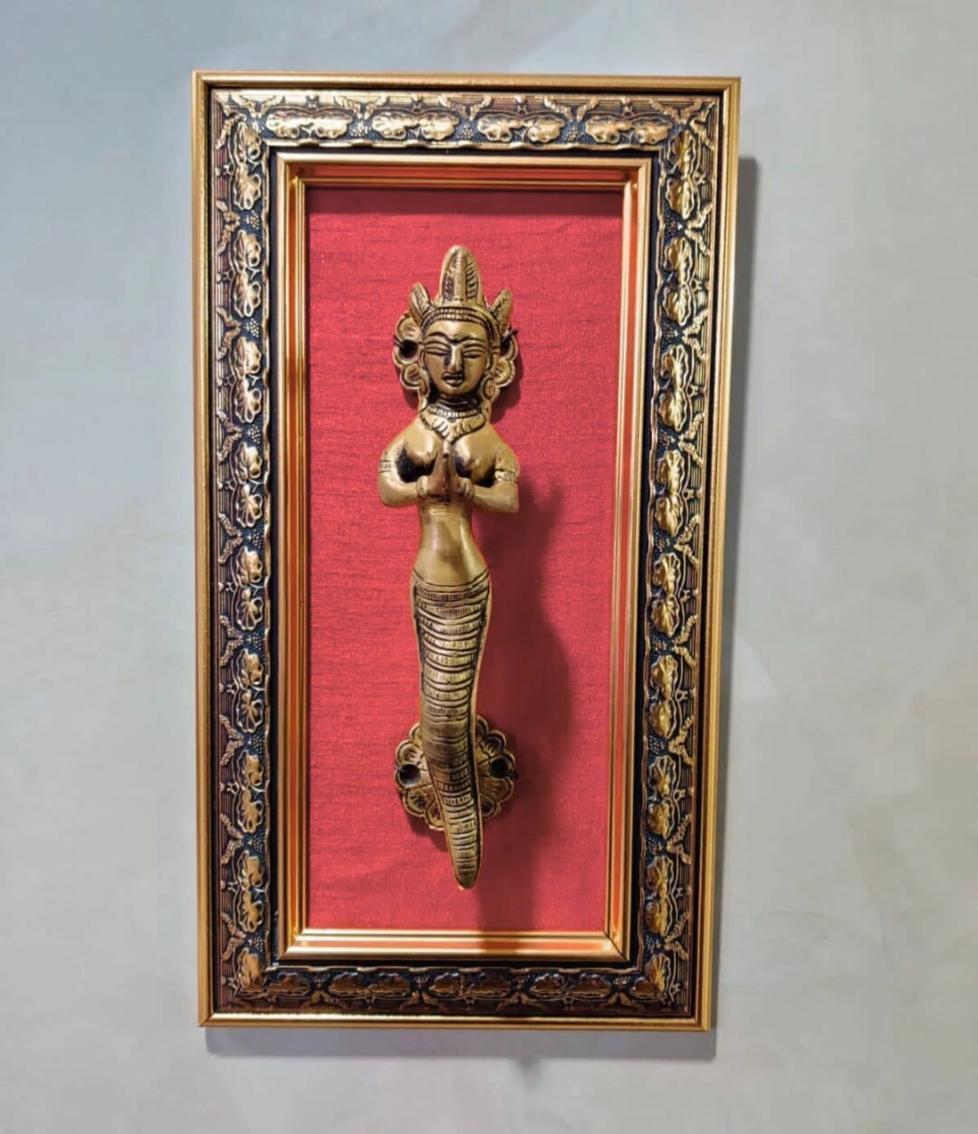 Brass Metal Art Frame Etsy