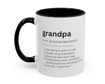 Grandpa Mug | Grandfather Mug | Grandpa Gift | Grandfather Gift | Fathers Day Gift | Unique Gift Ideas | Gift Mug | Gift for Grandpa