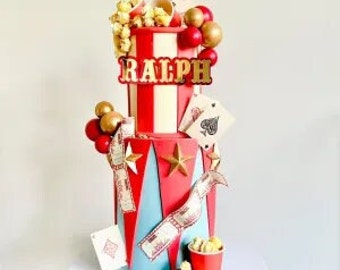 Personalised Circus Cake Topper