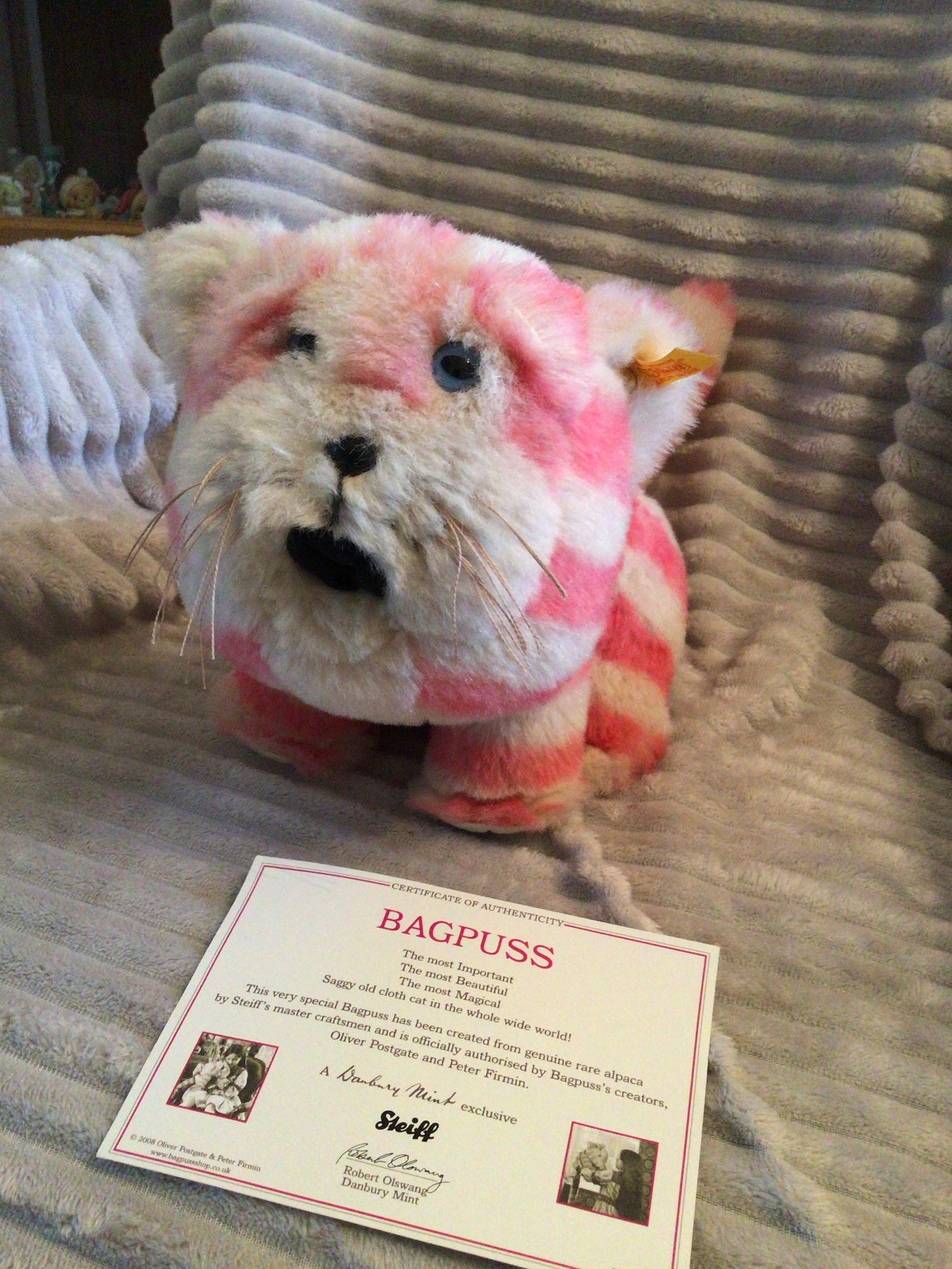 Bagpuss Steiff Teddy Etsy UK