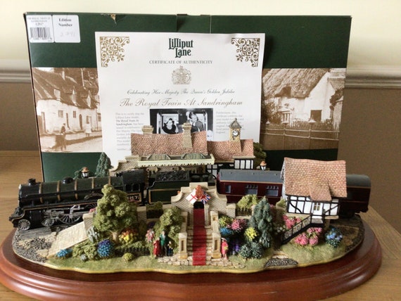 Lilliput Lane the Royal Train at Sandringham - Etsy UK