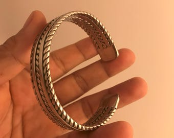 【A】バングル◆ハンドメイド◆溶接◆手作り◆ステンレス◆オリジナル◆ブレスレット ブレスレット バングル ハンドメイド ステンレススチール溶接ワイヤー