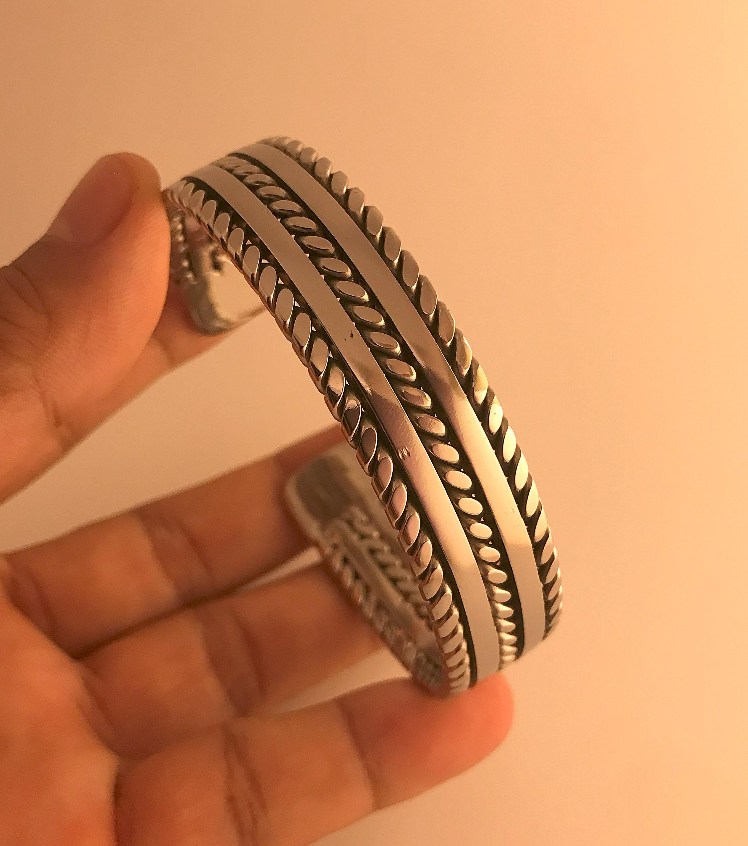 【A】バングル◆ハンドメイド◆溶接◆手作り◆ステンレス◆オリジナル◆ブレスレット ブレスレット バングル ハンドメイド ステンレススチール溶接ワイヤー