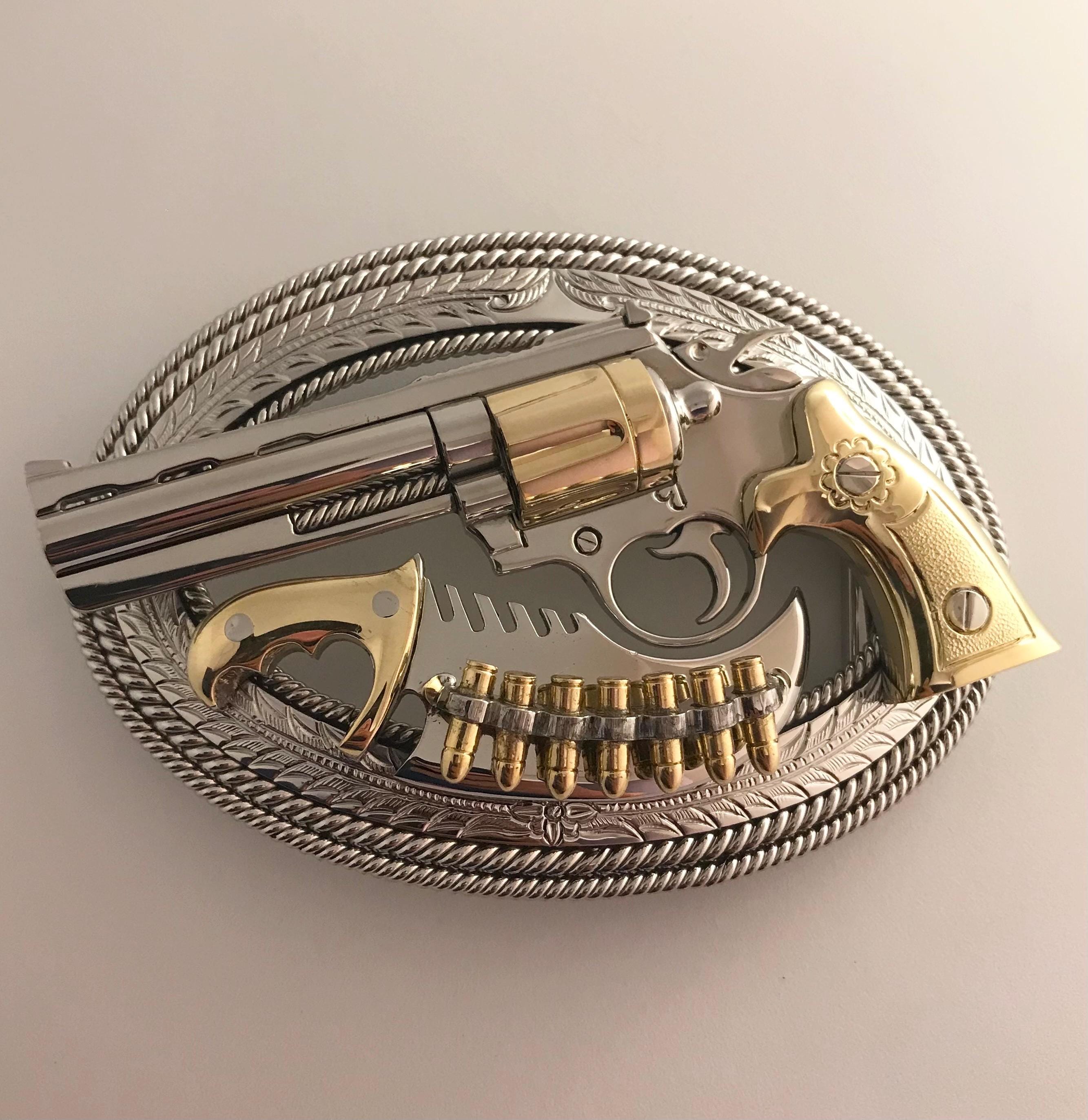 ミニ・リボルバー - Wikipedia 新品 44 MAG 弾薬リボルバー型ベルトバックル