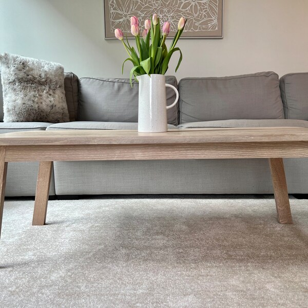 Oak Coffee Table Etsy