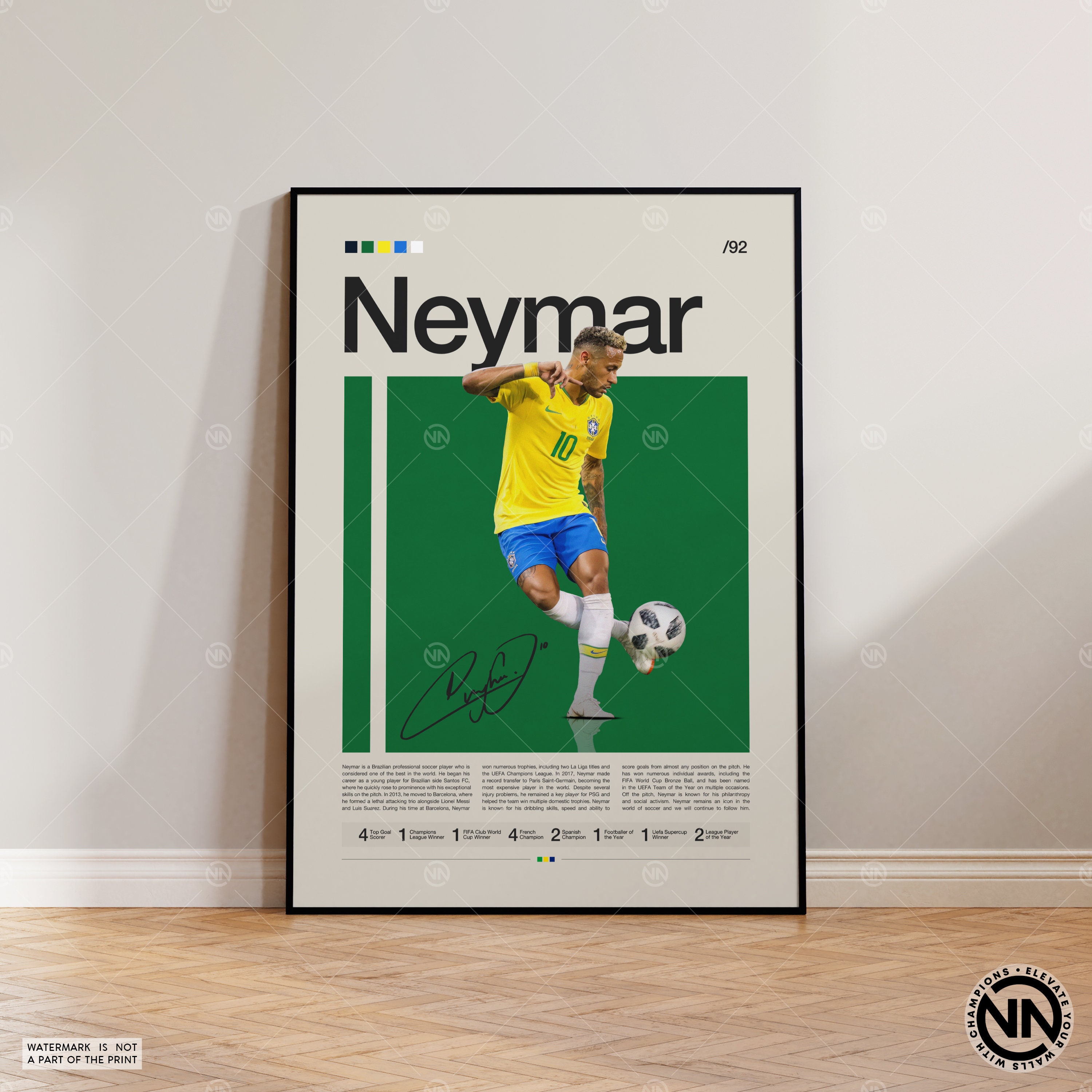  Neymar Brazil Legend Football Player Art Poster (30) Room  Aesthetic Tapestry Print Art Wall Painting Tapestries Gifts Modern Bedroom  Decor 40x60 : Home & Kitchen