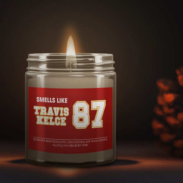 Jason Kelce Candle Etsy