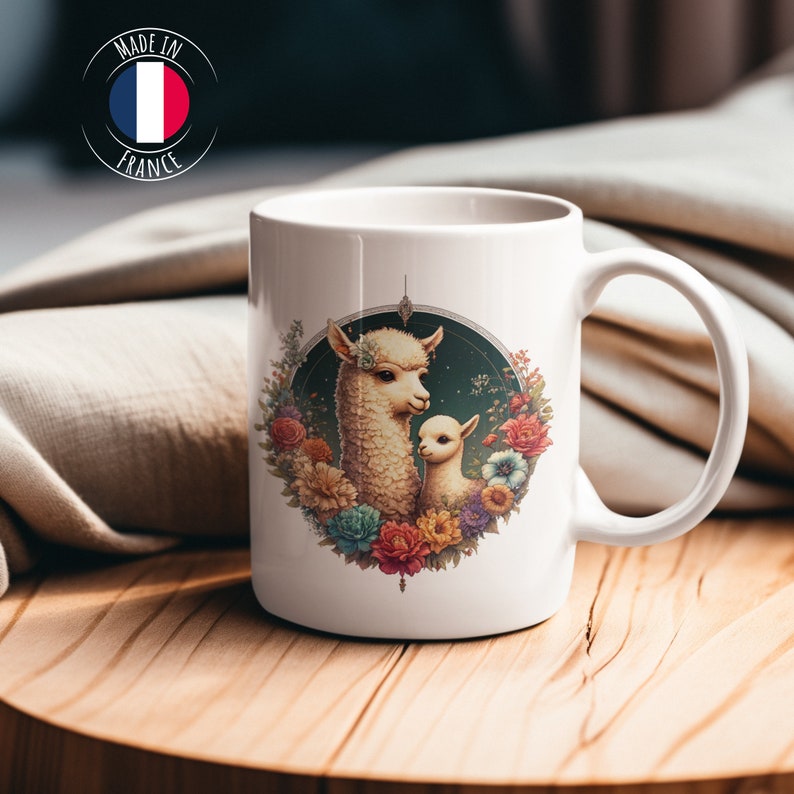 Mug Personnalisé Maman et ses enfants Basse cour image 5