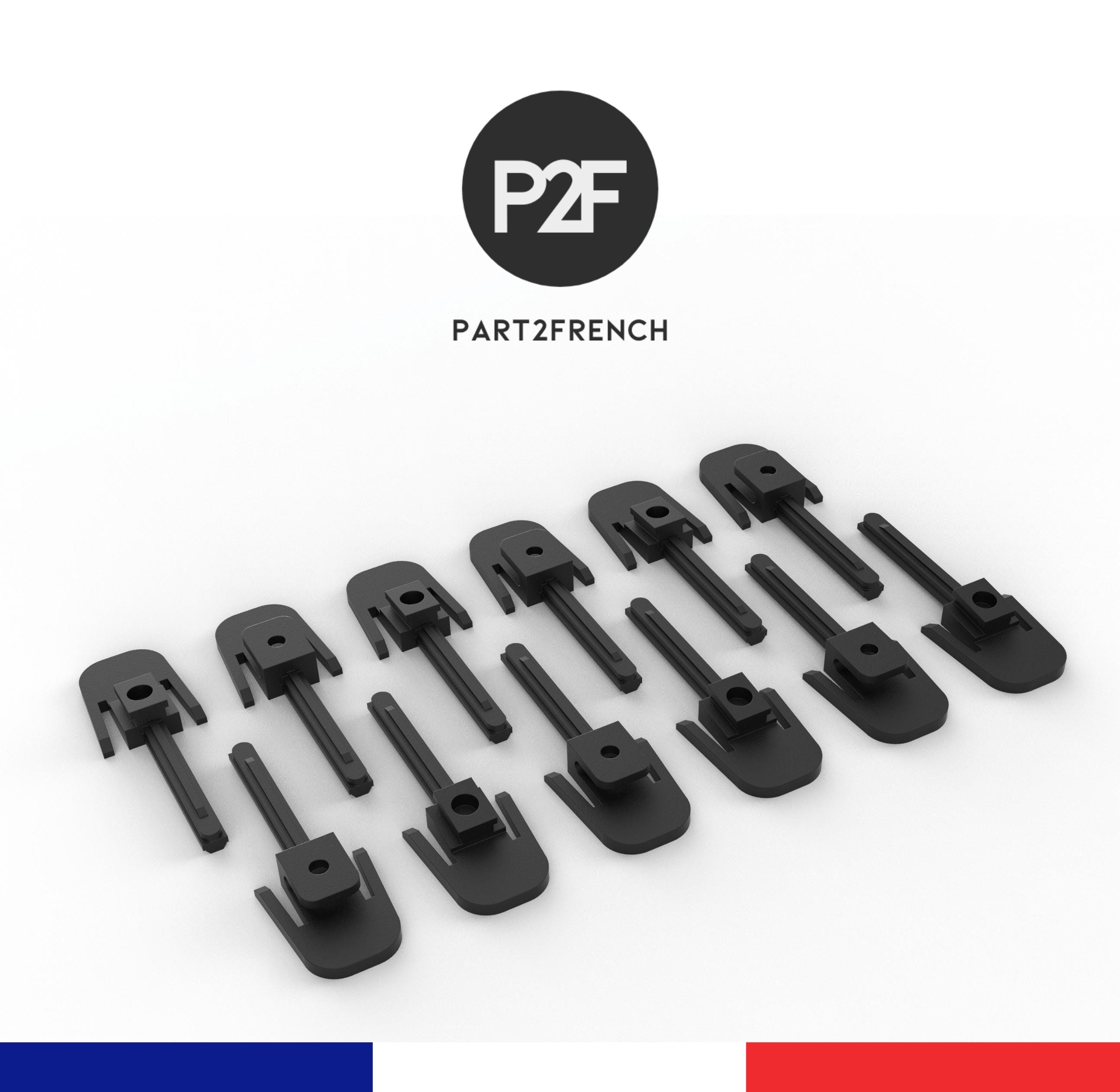 12x Citroen C3 Pluriel Roof Clips – Convertible Roof Repair Kit
