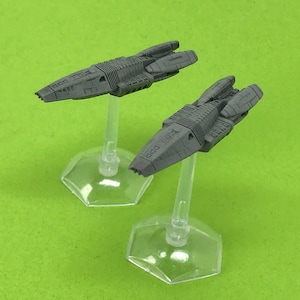 Adamant Class Frigate Ships (Set of 2) Wargame Miniatures