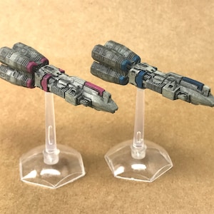 Resin Kit Standard Cruisers (Set of 2 Ships) Wargame Miniatures