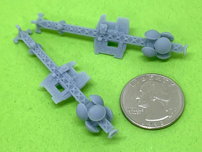 Size comparison to US Quarter.