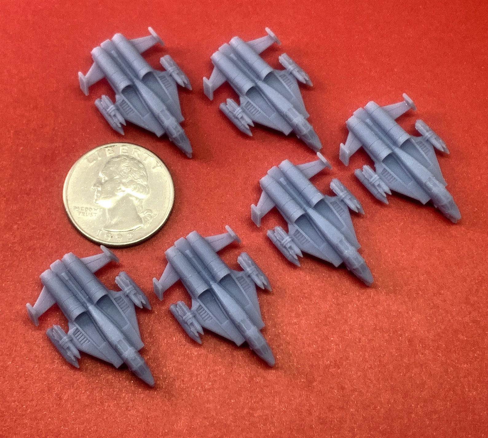 Aggressor Scorpion Fighters (set of 6) Wargame Miniatures - Etsy