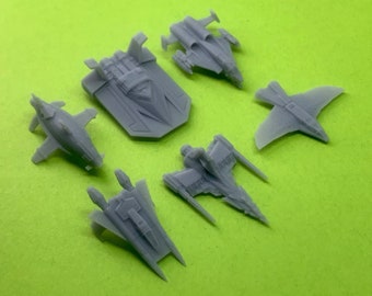 25th Century Fighters Sampler 6-Pack Wargame Miniatures