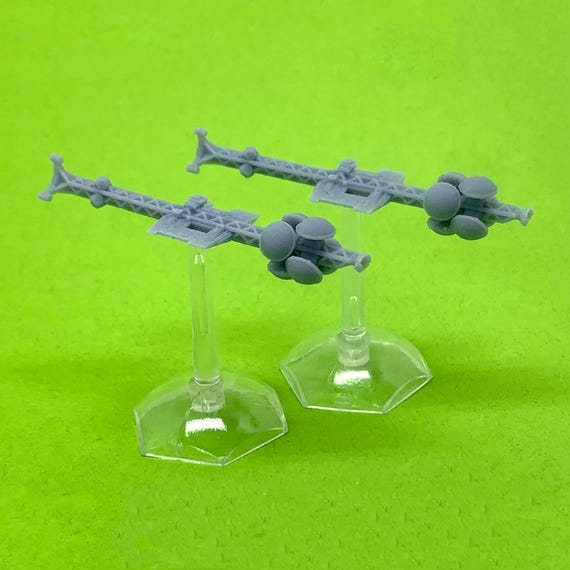 Colonial Agro Ship (Small Scale) War-game Miniature 2-Pack