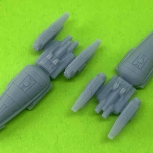 Manticore Class Corvette Ships (Set of 2) Wargame Miniatures image 6