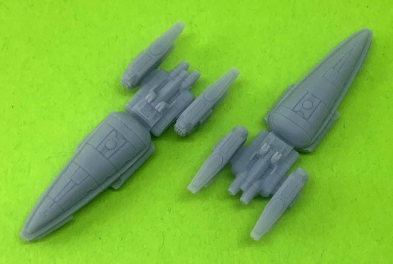 Manticore Class Corvette Ships (Set of 2) Wargame Miniatures image 6