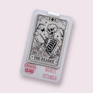 Holographic magnetic bookmark 'The reader'