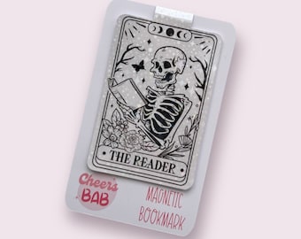 Holographic magnetic bookmark 'The reader'