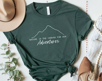 Granola Girl Pine Tree Shirt Granola Girl Gift Hiking Shirt Camping Shirt Adventure Shirt