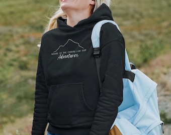 Granola Girl Hoodie Pine Tree Shirt Granola Girl Gift Hiking Hoodie Camping Shirt Adventure Hoodie