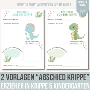2 Afscheidskerststal | Portfolio Sjabloon Kleuterschool | Expressie Kita | Portfolio Kerststal | Afdruk Educator Folder Afscheid Dino | PDF