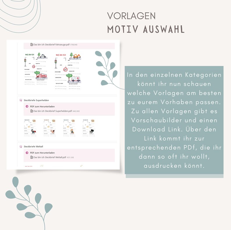 Mehr als 1400 Portfolio-Vorlagen für Erzieher:innen – gesammelt in einer praktischen Datenbank! Perfekt für Krippe, Kindergarten, Vorschule & Tagespflege. Enthalten sind „Das bin ich“-Seiten, Geburtstagsvorlagen, Steckbriefe, Abschiedsseiten, Eingewöhnung, Elterninfos, Lernblätter, Aushänge & mehr. Alle Vorlagen als PDF zum Ausdrucken – ideal für Portfolio-Ordner, Dokumentation & kreative Kita-Materialien!