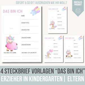 4 Vriendenboek Kleuterschool Eenhoorn | Kleuterprofiel | Expressie Kita | Profiel Kerststal | Afdruk docentenmap profiel | PDF