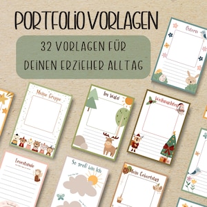 32 Portfolio Templates for Daycare Portfolio Templates for Nursery Portfolio Templates for Kindergarten Portfolio Templates for Educators Everyday Life Daycare