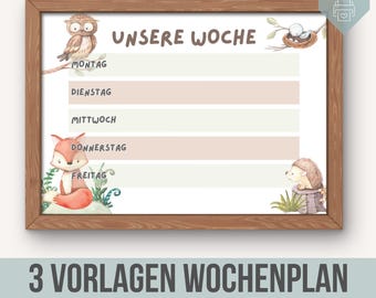 3 avisos modelos de jardim de infância | Quadro informativo creche PDF | Cartaz da creche para imprimir o presépio | Modelos para Educadores | Programação semanal do jardim de infância