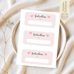 Mother's Day vouchers to print immediately | Voucher booklet Mother's Day gift | Homemade Mother's Day vouchers | Mother's Day gift PDF